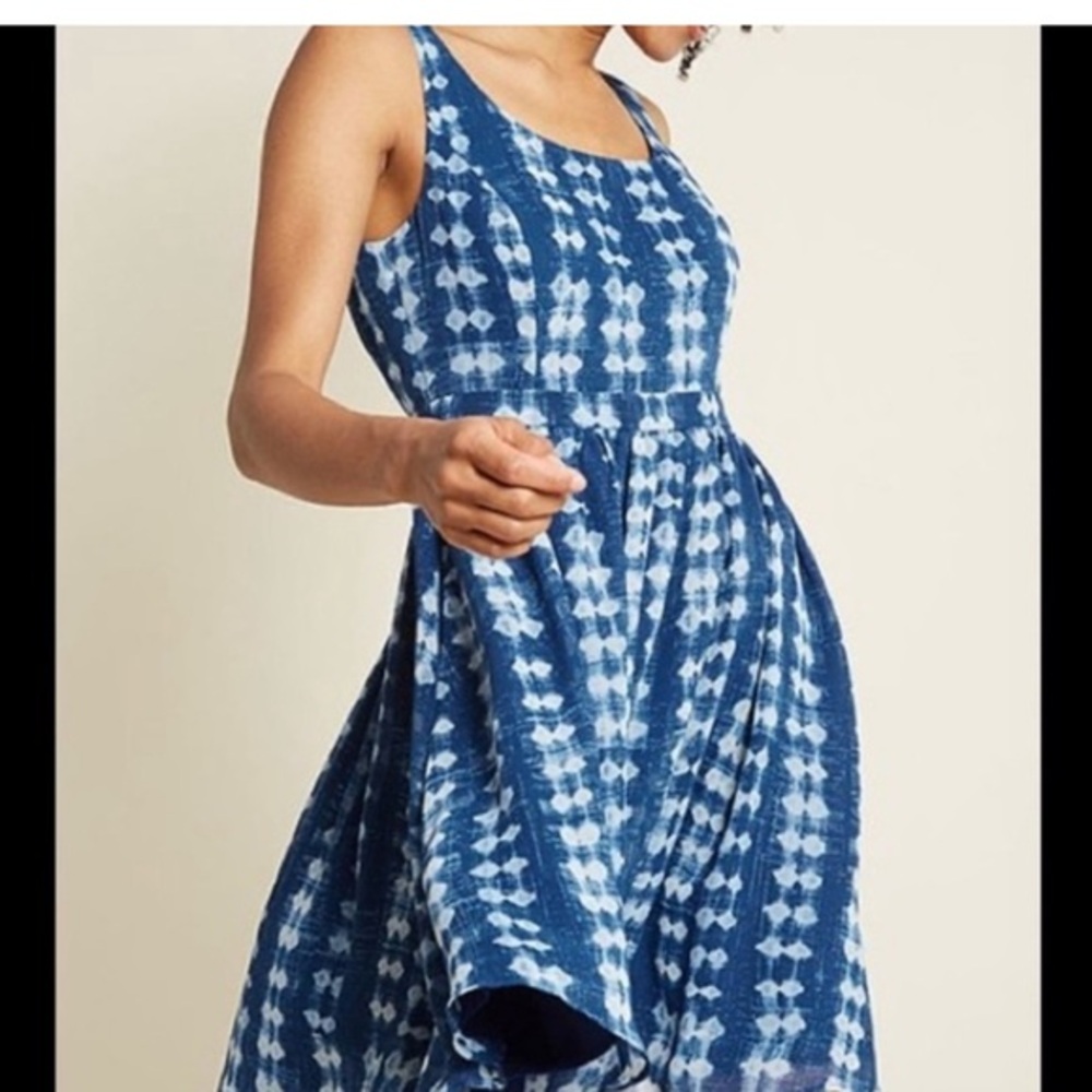 ModCloth Freeing Feeling A-Line Dress in Shibori - Size S NWT